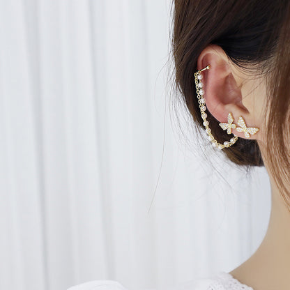 Aros Mariposas Brillantes