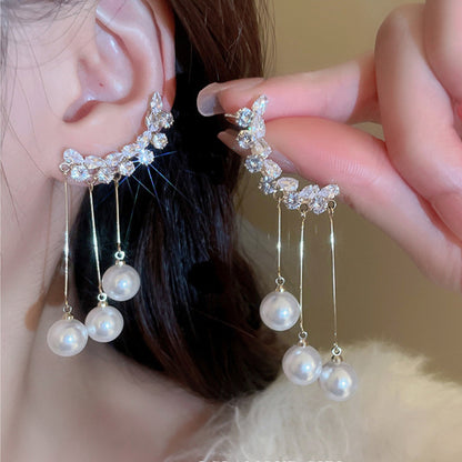 Aros Cortina de Perlas