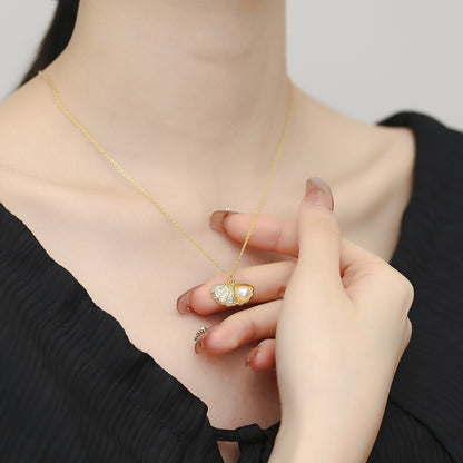 Collar Perla Del Océano