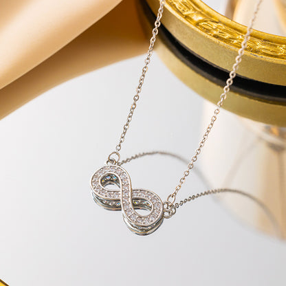 Collar Infinito Brillante