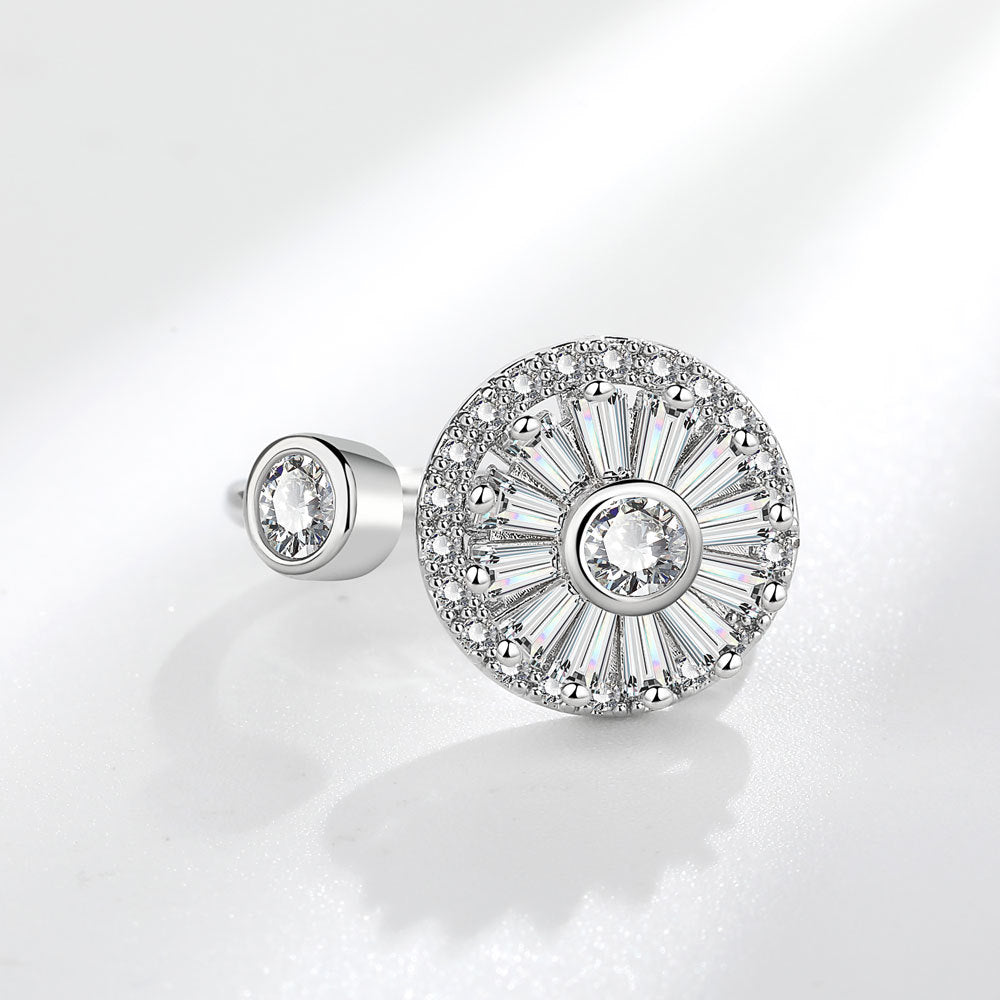 Anillo Flor de los Ciclos Giratoria