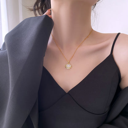 Collar Galaxia Brillante