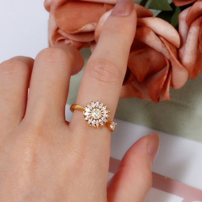 Anillo Margarita Giratoria