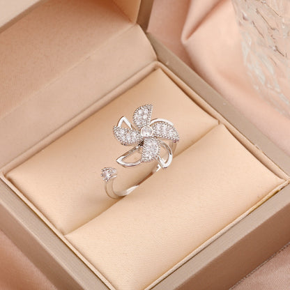 Anillo Molino de Luz Giratorio