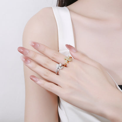 Anillo Molino de Luz Giratorio