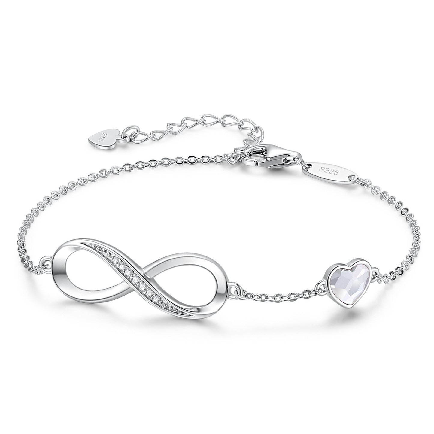 Pulsera Infinito Brillante