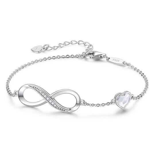 Pulsera Infinito Brillante